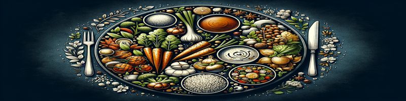 Beilagen, Saucen und geschmacksbildende Elemente